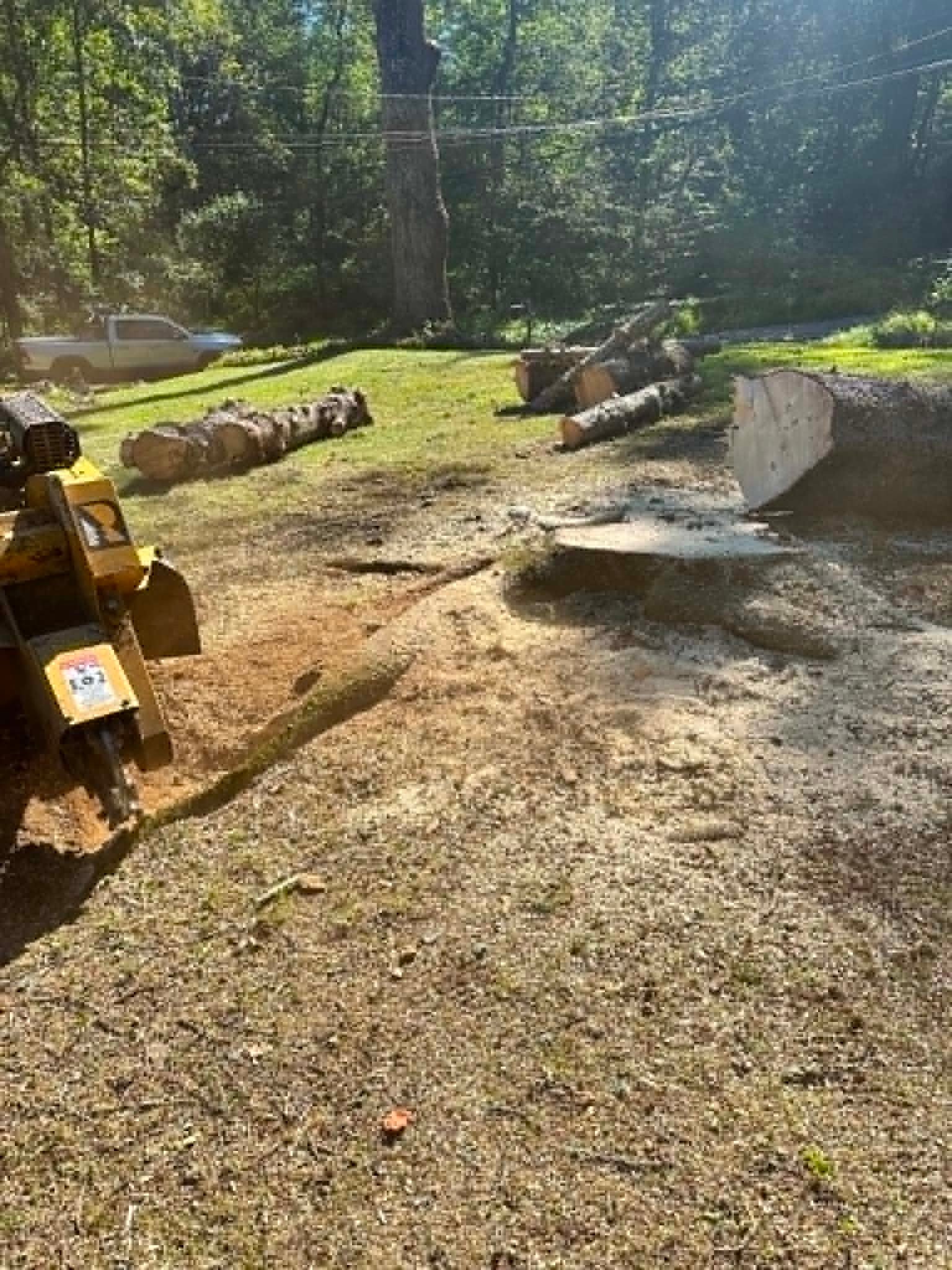 Stump grinding